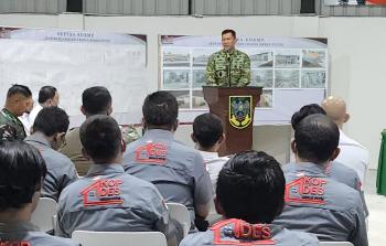 PANGDAM XXI/RI PASTIKAN PROGRES KDKMP DI LAMPUNG BARAT SESUAI TARGET